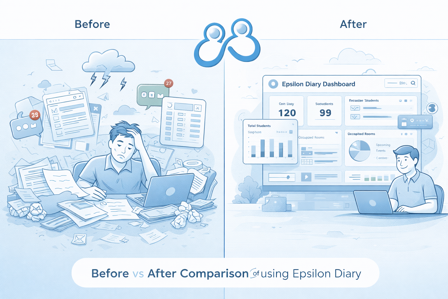 Comparison: Fragmented vs. Unified operations