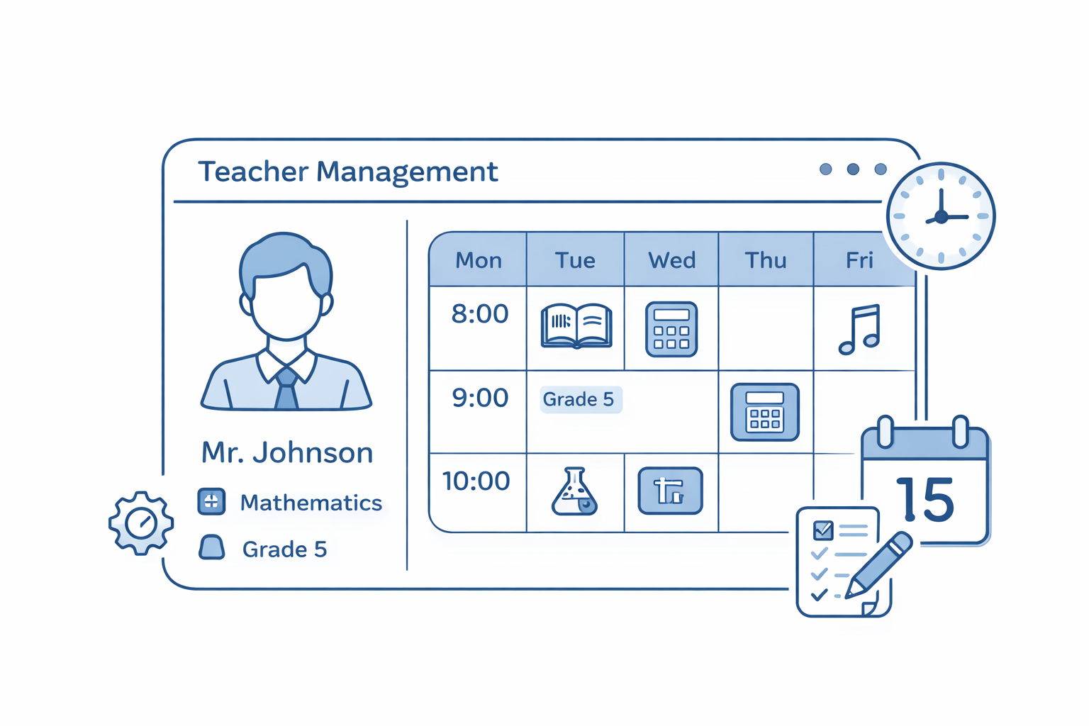 Teacher Management Overview